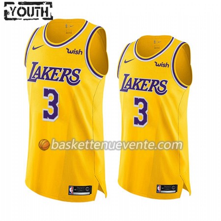 Maillot Basket Los Angeles Lakers Anthony Davis 3 2019-20 Nike Icon Edition Swingman - Enfant